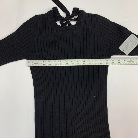 Wayf Emily x Dede Women's Ribbed Knit Sweater Midi Dress Size XS NWT - Picture 11 of 14